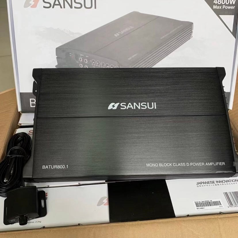 BATUR800.1 1ch Class AB パワーアンプ Max.4800W BATURシリーズ