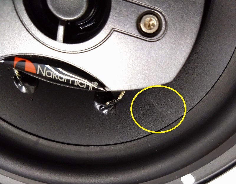 訳あり処分】NSE65 2Way 16.5cm Max.380W ナカミチ Nakamichi