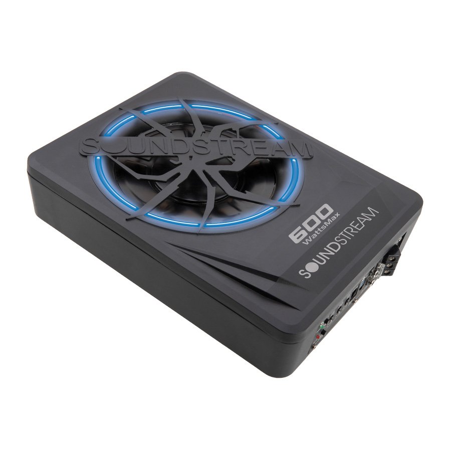 SOUNDSTREAM USB.8A ウーファー Soundstream USB-8A 8-Inch Powered Subwoofer Slim Enclosure