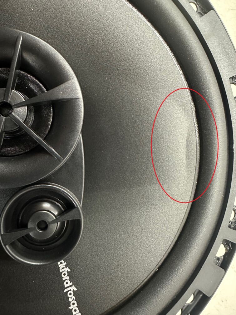 訳あり⑤】R165X3 16.5cm Max.90W ロックフォード ROCKFORD