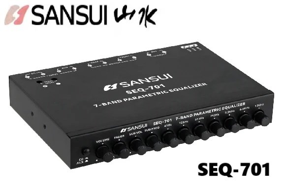 SEQ-701 7バンドパラメトリックイコライザー サンスイ SANSUI