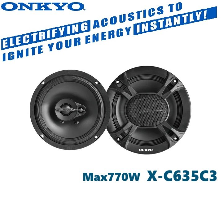 X-C635C3 16.5cm (6.5インチ) 3-Way Max.770W オンキヨー ONKYO X-C635C3 16.5cm (6.5インチ) 3-Way Max.770W オンキヨー ONKYO