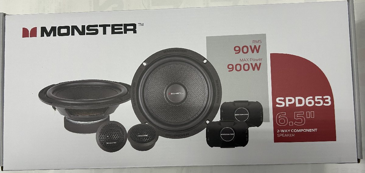 SPD653 16.5cm (6.5インチ) Max.900W モンスターオーディオ Monster