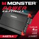 AAB75.4 4ch Class AB Max.2100W ��󥹥��������ǥ��� Monster Audio