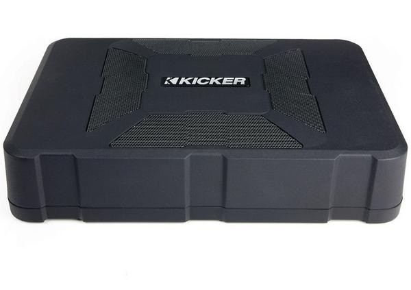 Kicker HIDEWAY アンプ内蔵 20cm 薄型ウーファーBOX HS8 Amazon.com: KICKER Hideaway Powered Enclosure HS8 : Electronics