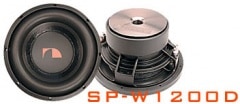 カーオーディオ SP-W1200D 30cm Max.650W Nakamichi USA 旧型・米国製】SP-W1200D 30cm Max.650Wナカミチ Nakamichi