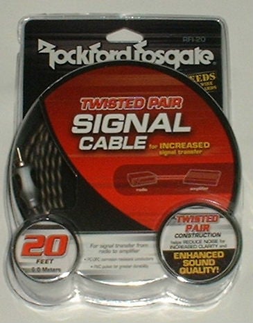 中古 ロックフォード RCA RFIT-3 約90cm RFI-20 6M RCAピン