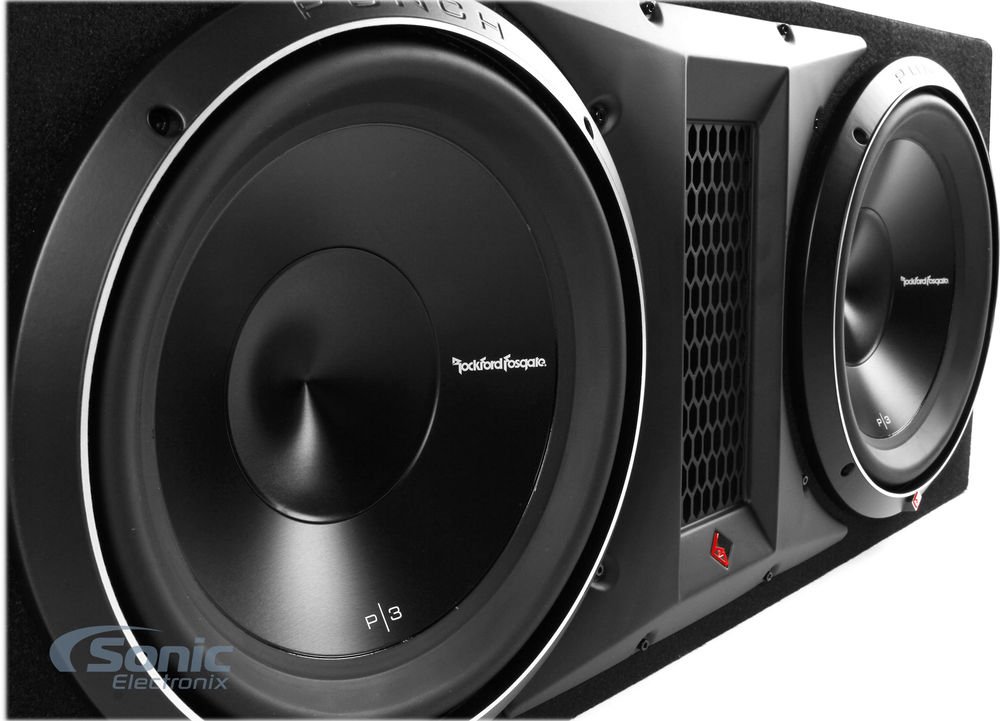 P3-2X12 Punch���꡼�� 30cm P3D4-12 2ȯ��ܽ���BOX Max.2400W ���å��ե����� ROCKFORD