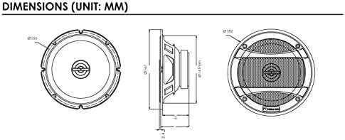�������ꭡ��NSE1628 16.5cm (6.5�����) Max.250W NSE���꡼�� �ʥ��ߥ� Nakamichi