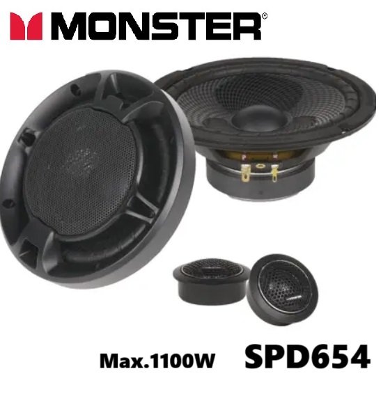 SPD654 16.5cm��6.5�������Max.1100W ��󥹥��������ǥ��� Monster Audio