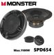 SPD654 16.5cm��6.5�������Max.1100W ��󥹥��������ǥ��� Monster Audio