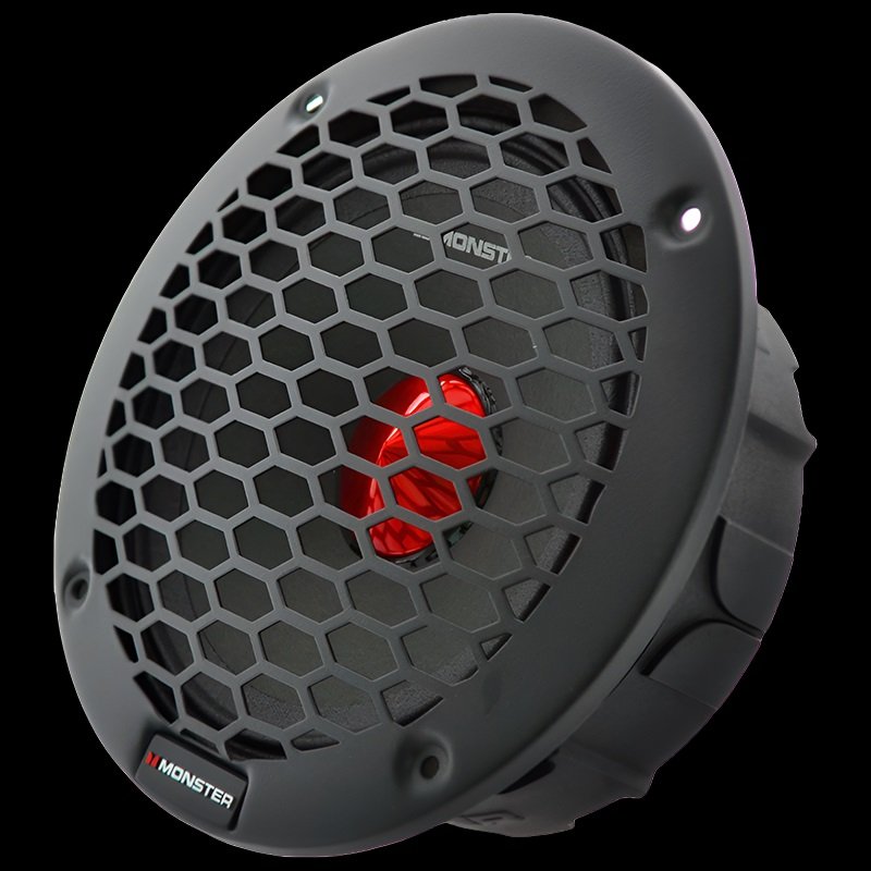 SML657 16.5cm (6.5�����) Max.500W �ߥåɥ�󥸥��ԡ����� (1������) ��󥹥��������ǥ��� Monster Audio