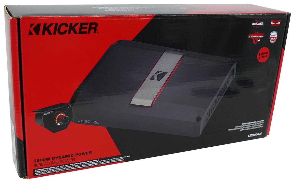 LX3000.1 (51LX30001) 1ch LX꡼ Class D Max.3800W LXRC ⡼ȥ١ȥ° å Kicker