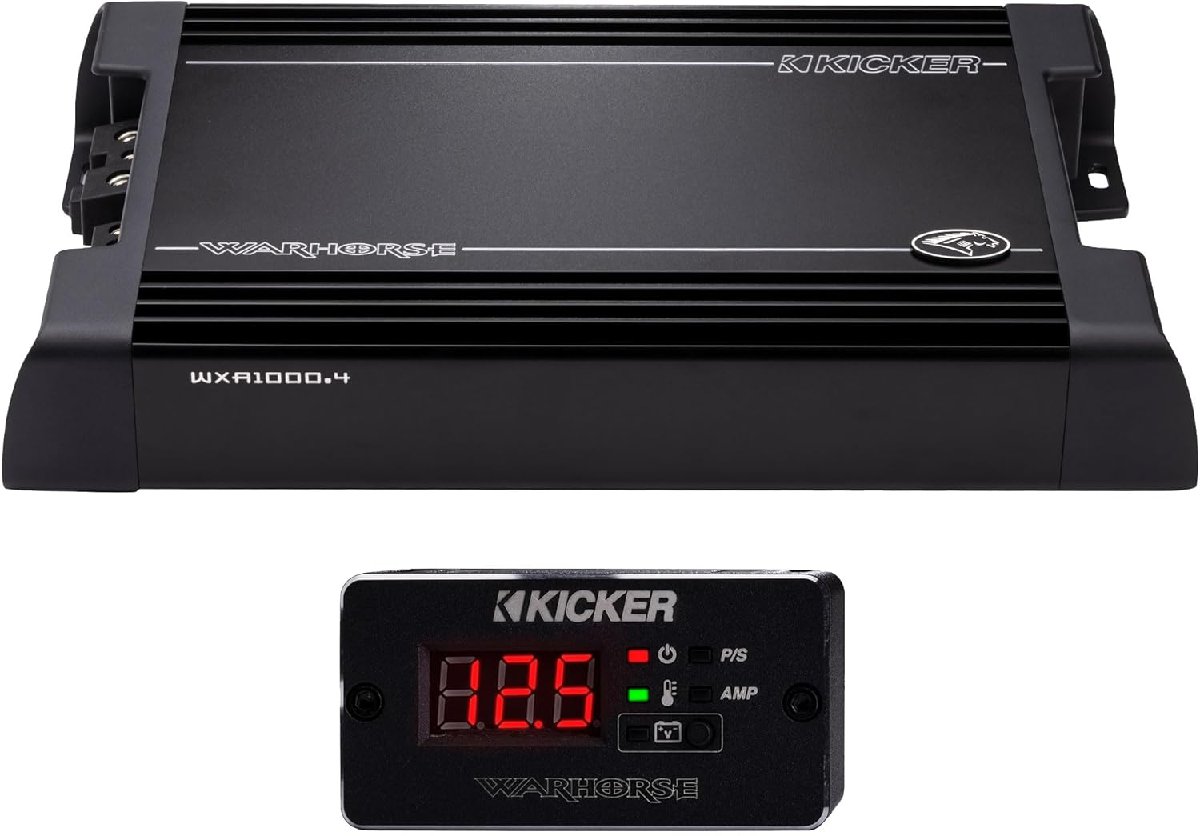 WXA1000.4 (49WXA10004) 4ch Class D Max.2000W SPLץWarhorse꡼ å Kicker