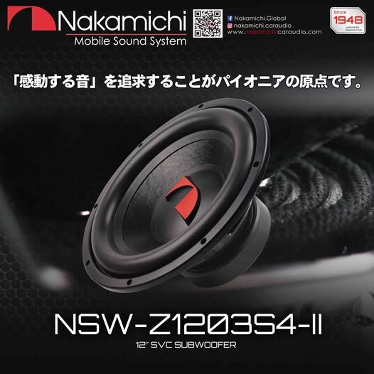 NSW-Z1203S4-II 30cm��12�������4�� SVC Max.2000W �ʥ��ߥ� Nakamichi