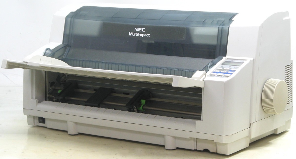 L-351/NEC MultiImpact PR-D700JX3□A3ドットインパクトプリンター#1 