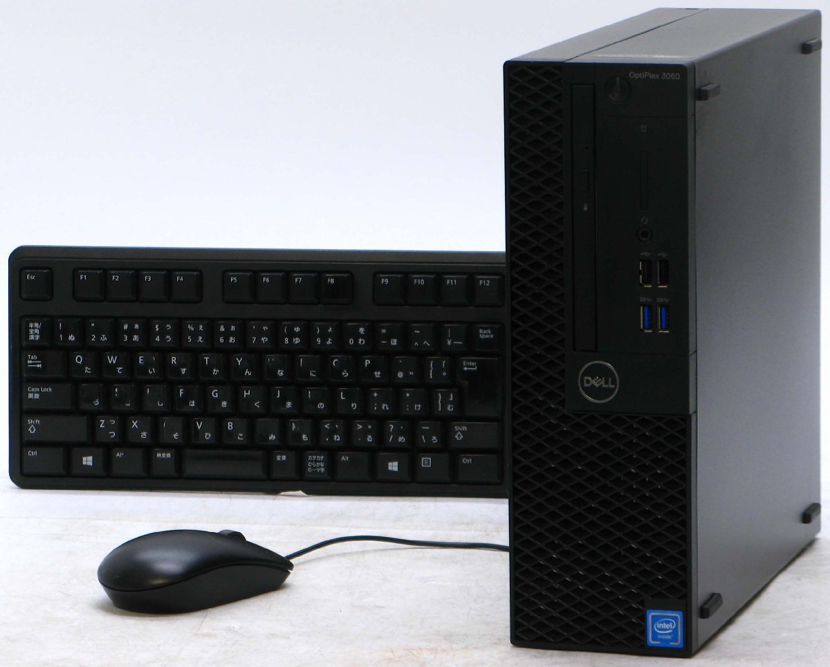 B5-6233/DELL Optiplex 3060-G4900SF Celeron メモリ 4GB HDD 500GB