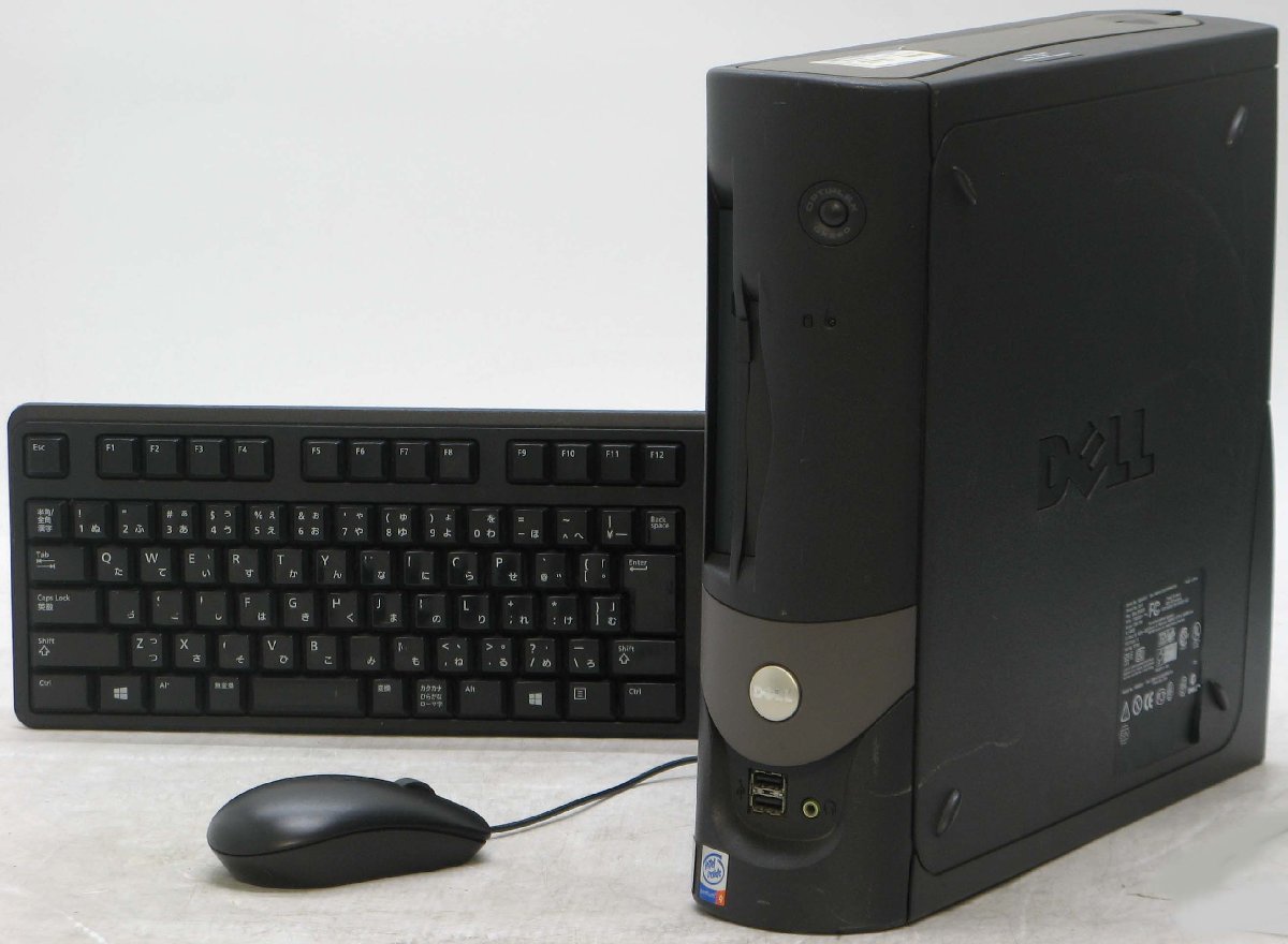 B5-7995/DELL Optiplex GX260-P2260SFF Pentium4 WindowsXP 中古
