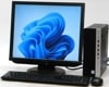B5-8559/HP ProDesk 600 G4 SFF-8500 Core i5 第8世代 SSD Quadro K620 19インチ 液晶セット Windows 11 中古 デスクトップ パソコ