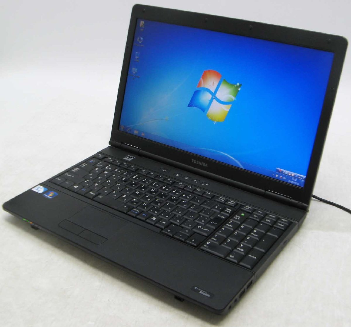東芝　dynabook　Satellite　B450/B　15.6　Core2 Duo　キーボード新品　オーバーホール済　offie2007　CPU交換速度アップ : 15.6インチ大画面ノートパソコン 東芝 dynabook