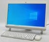 B5-9271/東芝 dynabook D51/TW PD51TWP-SWA Webカメラ SSD 21.5インチ 液晶一体型 Windows 10 中古 デスクトップ パソコン