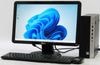 B5-9285/HP Prodesk 600 G5 SFF-9500 Core i5 第9世代 SSD 20インチワイド 液晶セット Windows 11 中古 デスクトップ パソコン
