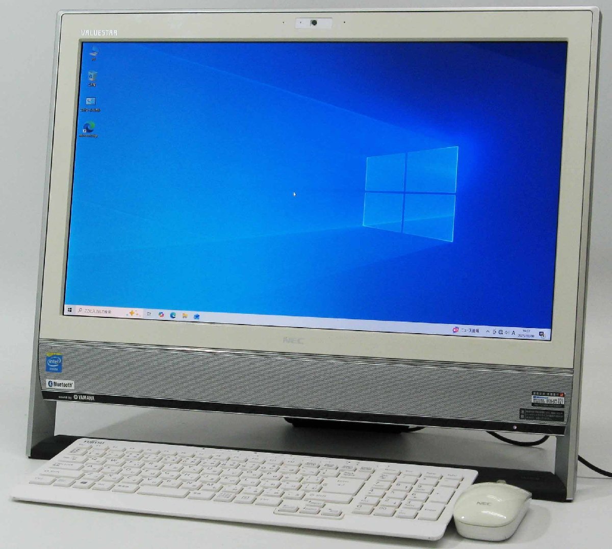 NEC VALUESTAR VN370 MSW-J 一体型 B5-9356/ NEC VALUESTAR PC-VN370MSW-E3 Webカメラ SSD 21.5インチ