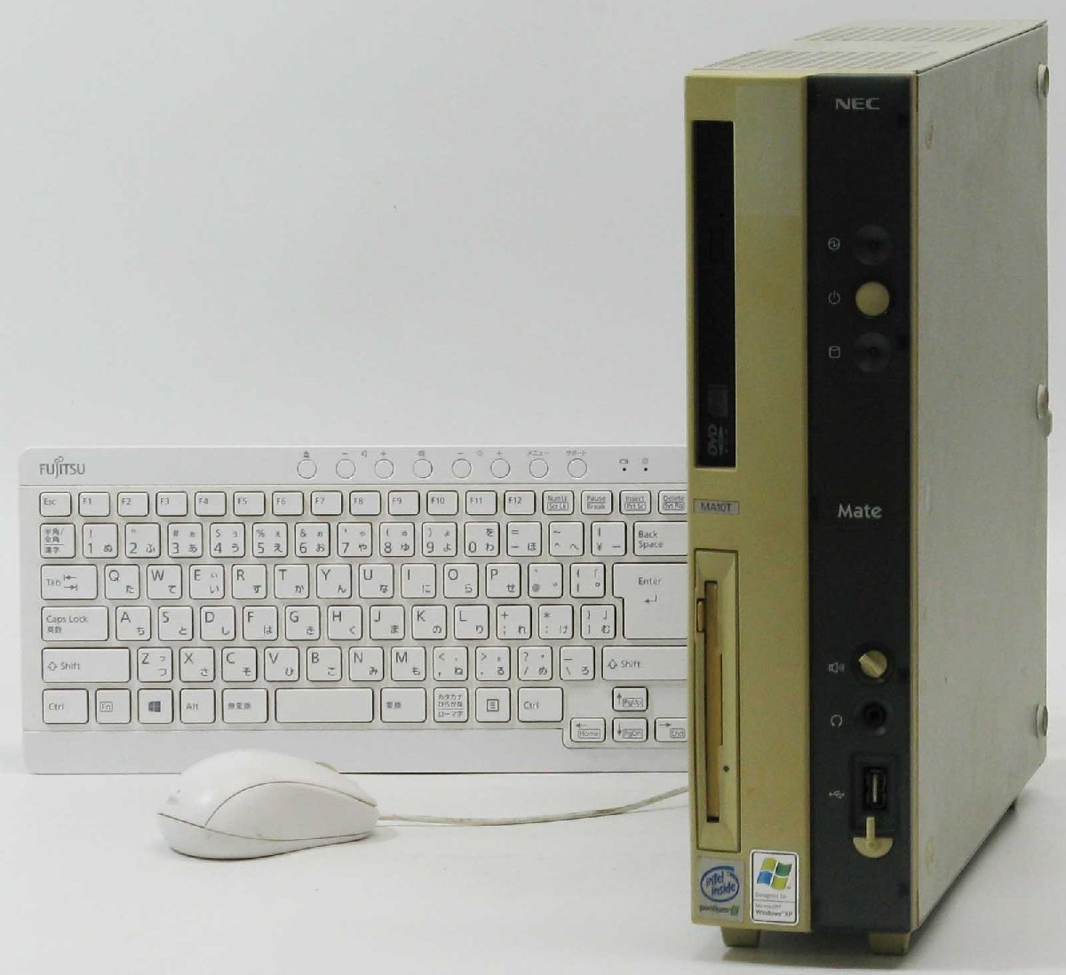 中古デスクトップパソコン③ B5-9373/NEC Mate PC-MA10TEZE9 Pentium3 DVDROM Windows XP 中古