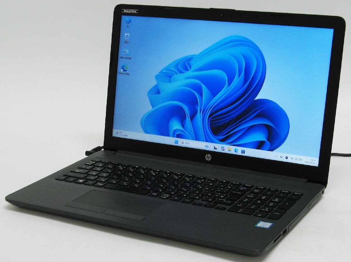 A3-2928/ HP 250-G7-1600HD Webカメラ Corei5 第8世代 SSD Windows 11
