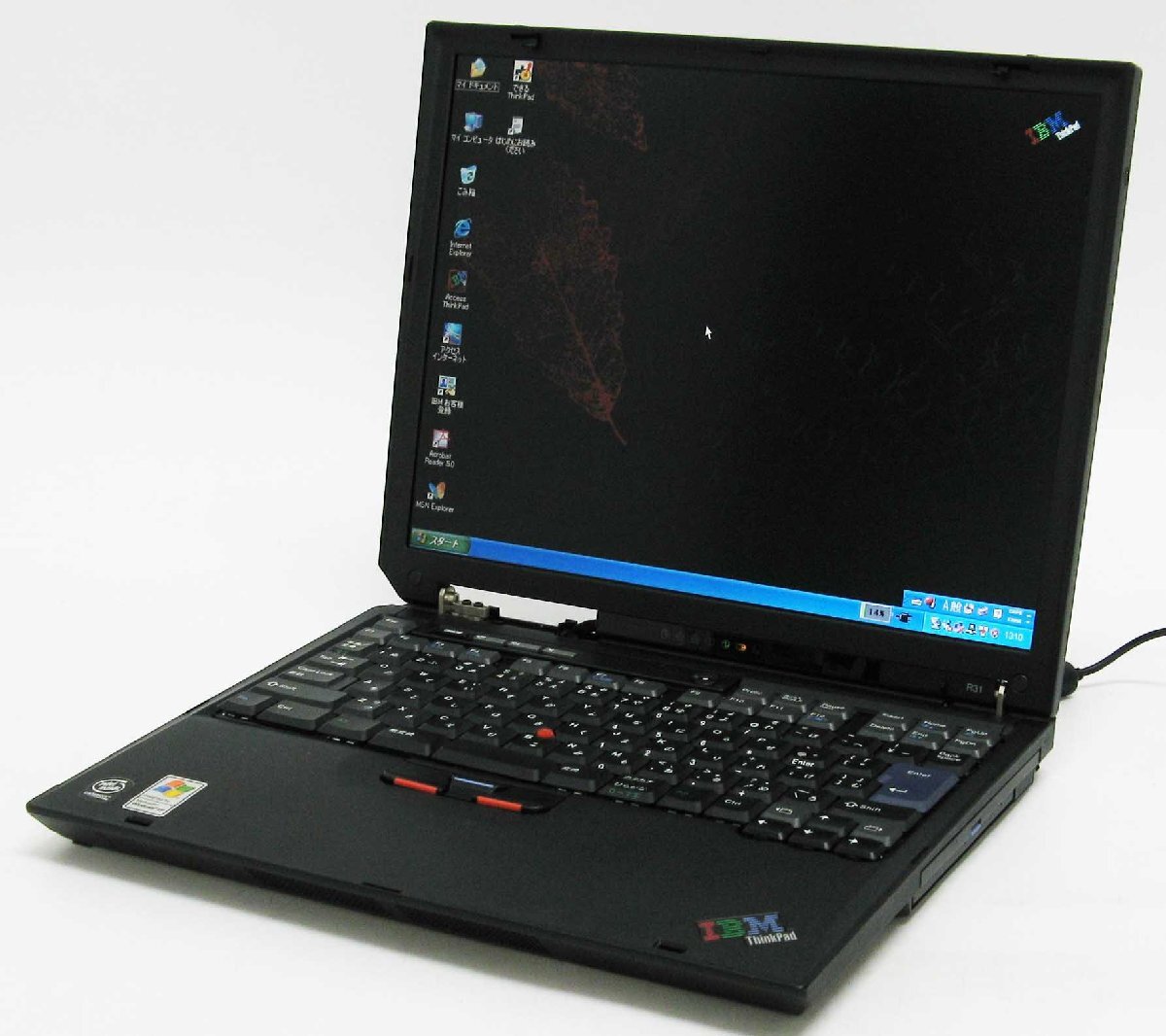 A3-2938/IBM ThinkPad R31 2656-1HJ Celeron Windows XP 中古 ノート