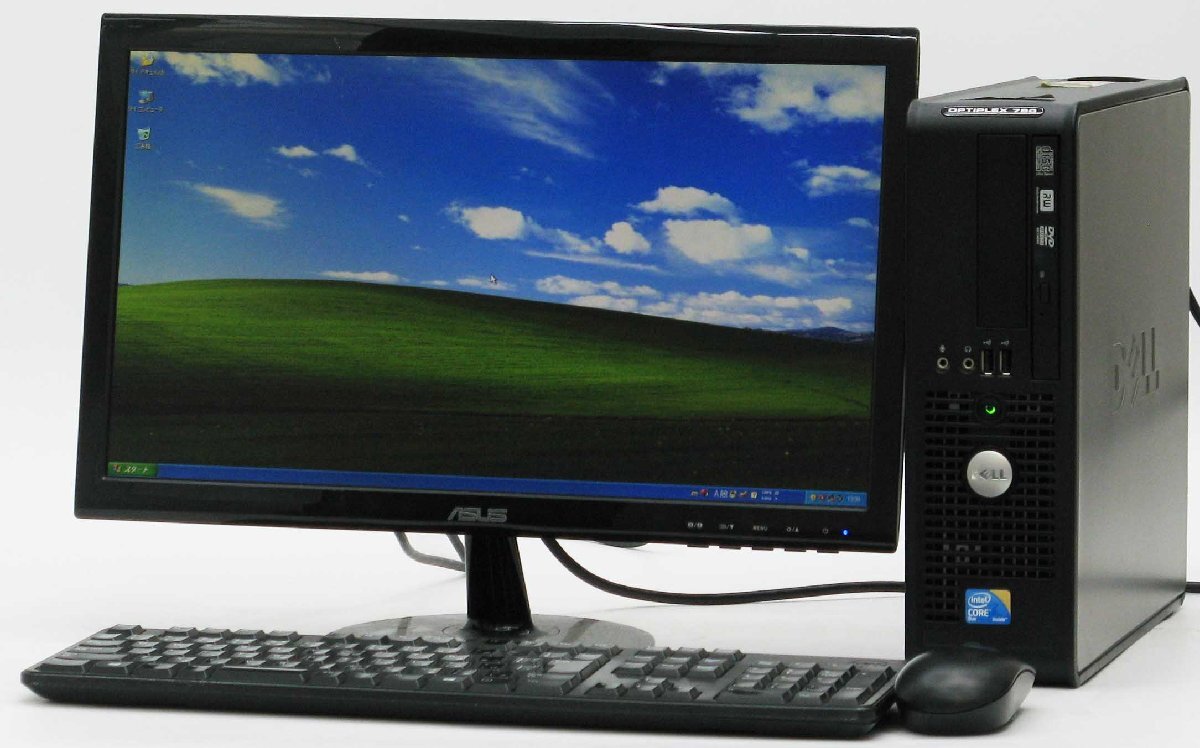 B5-9809/DELL Optiplex 780-E7500SF Core2Duo DVDスーパーマルチ OS