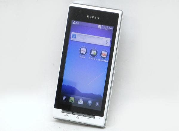 JA-6/東芝 REGZA Phone IS04 au [ホワイト]#10◇中古 携帯電話,・au