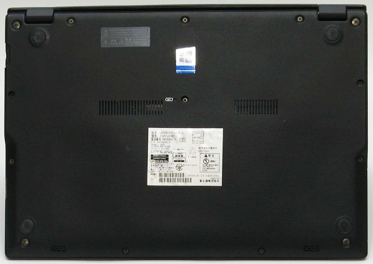 A3-2496/�ٻ��� Lifebook U939/A FMVU19011 Web����� Core i5 Ķ���̥�Х��� 8���� SSD Windows 11 �Ρ��� �ѥ�����