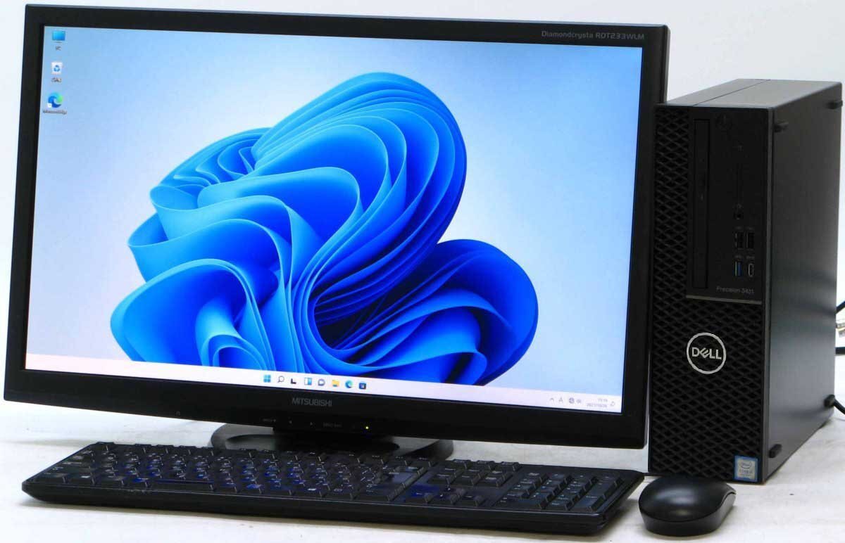 B5-9256/DELL Precision T3431-9500SF Core i5 9 SSD+HDD 23 վå Windows 11  ǥȥå ѥ