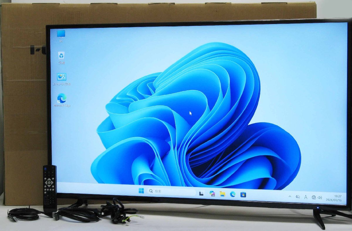 O-4889/IODATA LCD-M4K432X �� �վ���˥��� 43����� 4K ����� HDMI�б� ������� �����֥� ��Ȣ ��⥳���դ� #2
