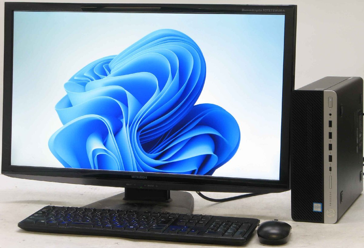 B5-9093/HP ProDesk 600 G3 SFF-7100 Core i3 7 SSD 27 վå Windows 11  ǥȥå ѥ