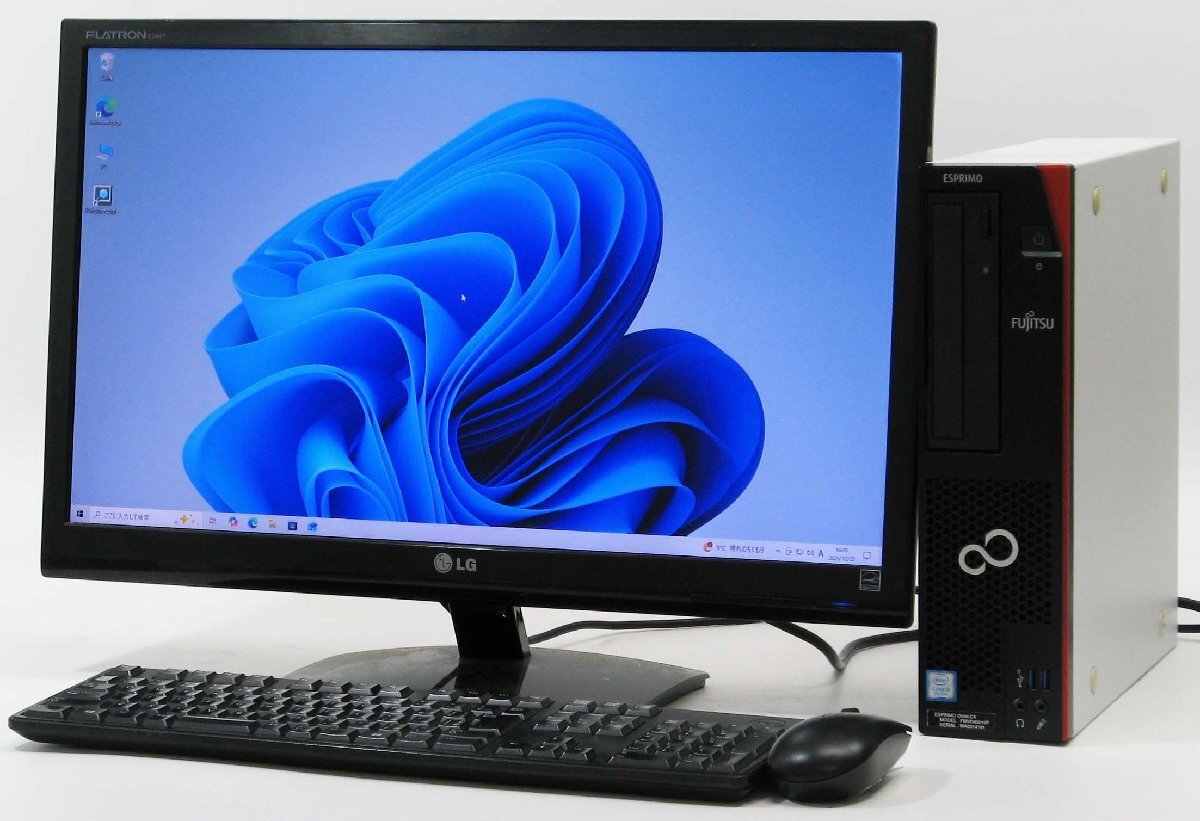 B5-9586/�ٻ��� ESPRIMO D588/BX FMVD4300CP Core i7 ��9���� SSD+HDD GT730 24����� �վ����å� Windows 11 ��� �ǥ����ȥå� �ѥ�����