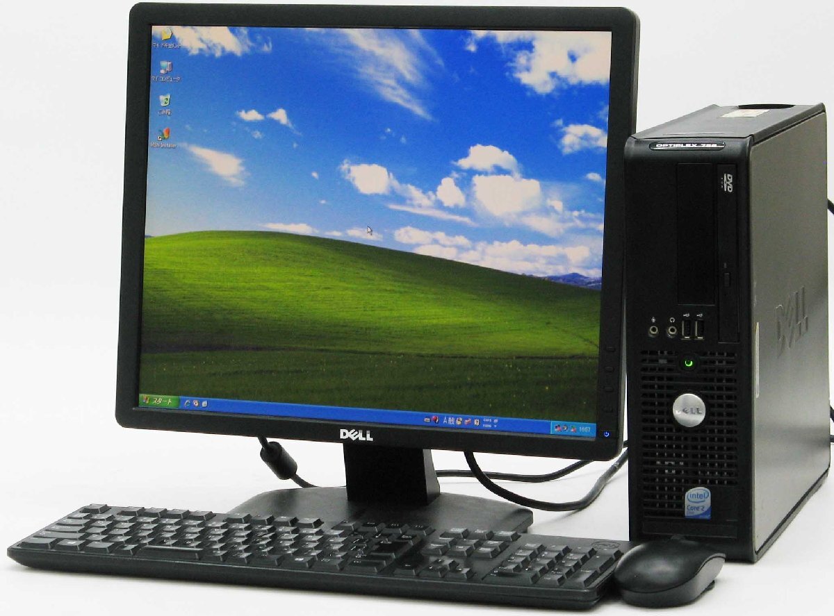 B5-9743/DELL Optiplex 755-E4500SF Core2Duo �ꥫ�Х꡼�ǥ������դ� 19����� �վ����å� Windows XP ��� �ǥ����ȥå� �ѥ�����