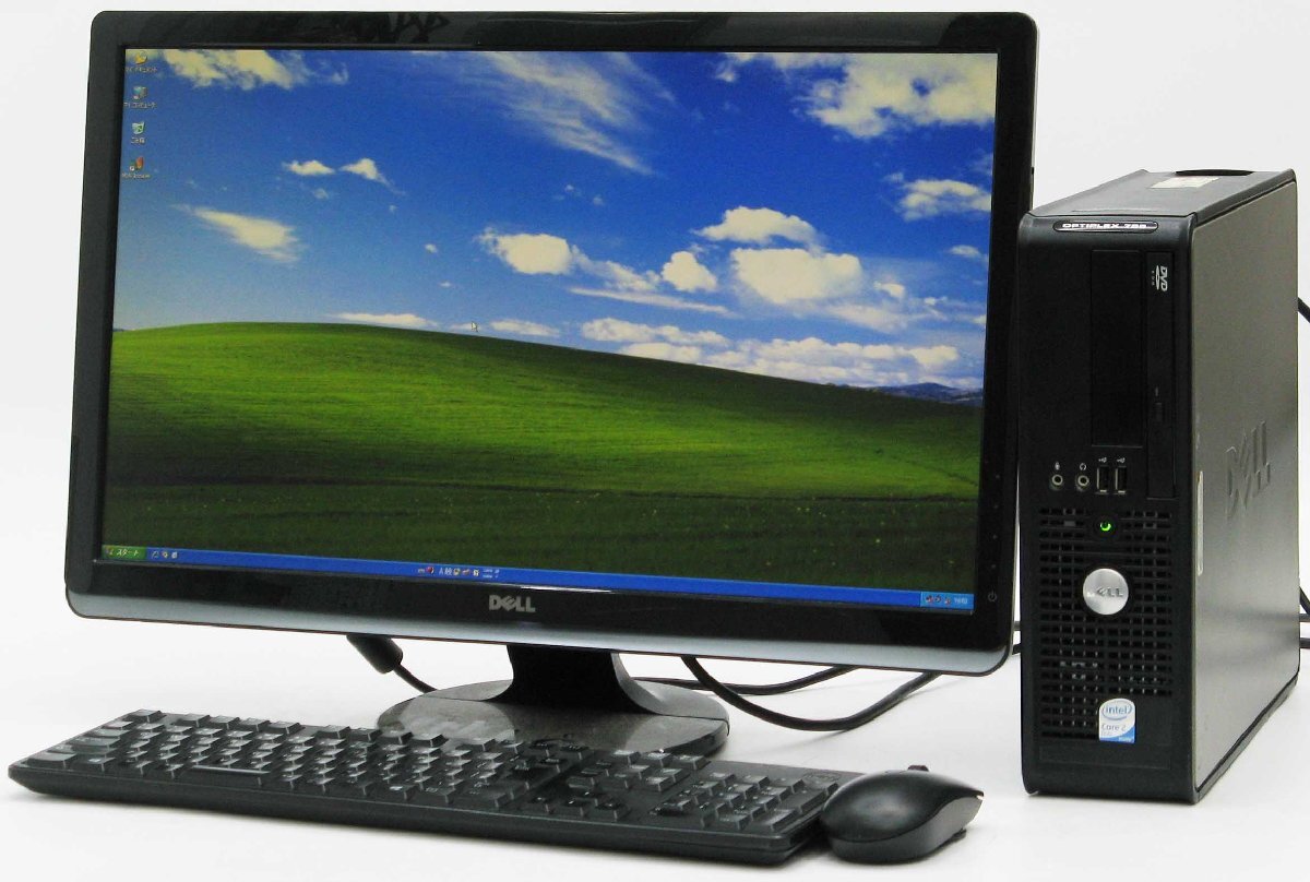 B5-9744/DELL Optiplex 755-E4500SF Core2Duo �ꥫ�Х꡼�ǥ������դ� 24����� �վ����å� Windows XP ��� �ǥ����ȥå� �ѥ�����
