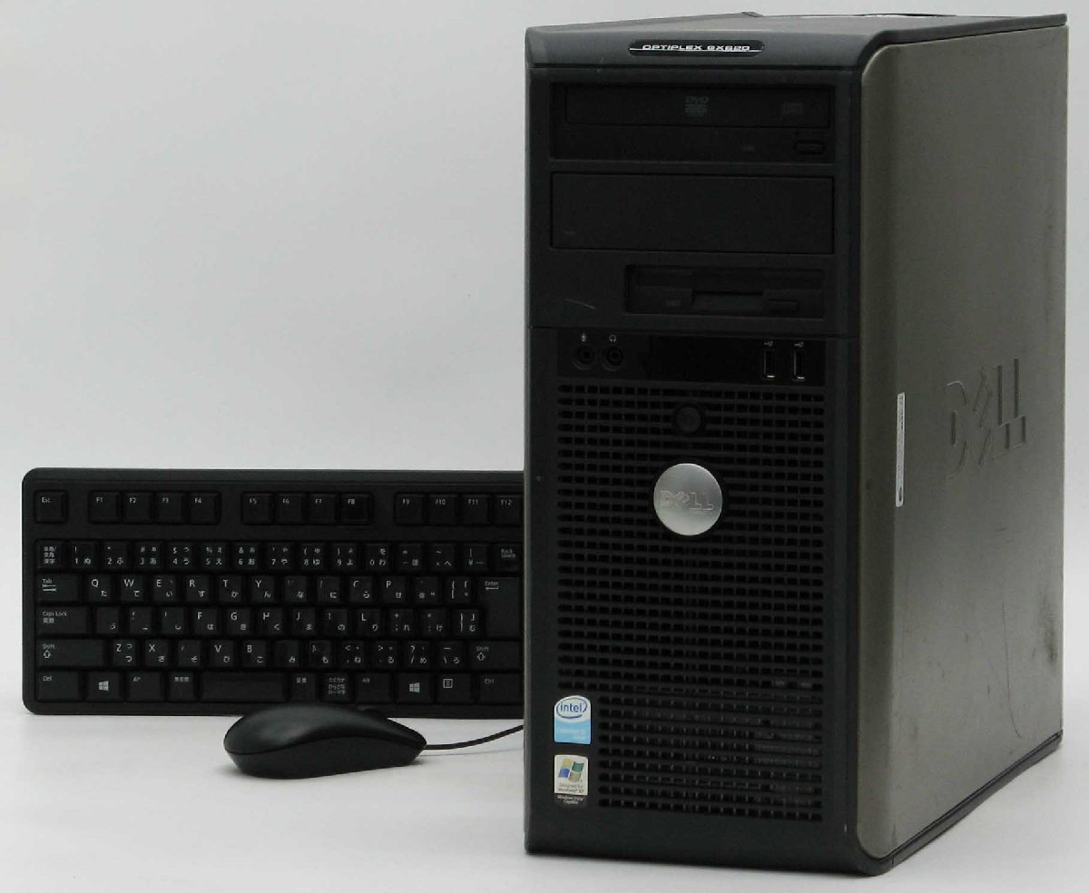 B5-9449/DELL Optiplex GX620-P3200MT PentiumD Windows XP 中古