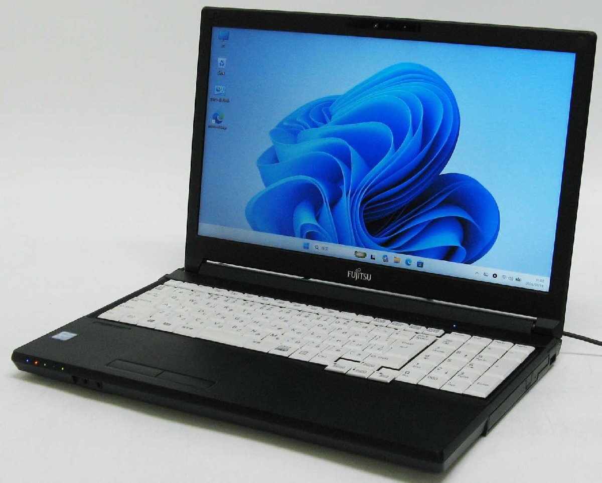 A3-3358/�ٻ��� Lifebook A579/A FMVA62001 Corei5 ��8���� SSD WiFi Bluetooth DVD�����ѡ��ޥ�� �ƥ󥭡� Windows 11  �Ρ��� �ѥ�����