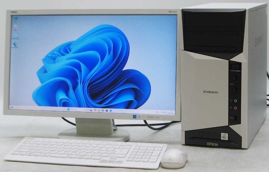 B5-9027/EPSON Endeavor MR8300 corei7 10 SSD+HDD ̥32GB  22å Windows 11 ťߥ󥰥ǥȥå