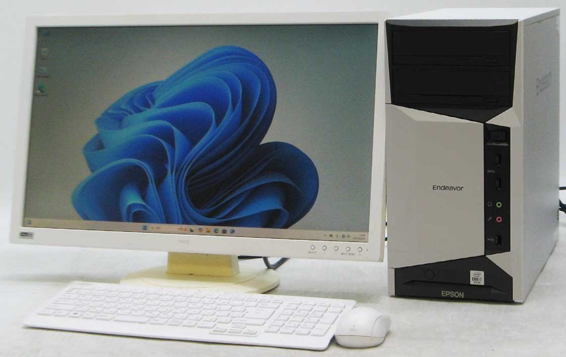 B5-9028/EPSON Endeavor MR8300 corei7 10 SSD+HDD ̥32GB  27վå Windows 11 ťߥ󥰥ǥȥå