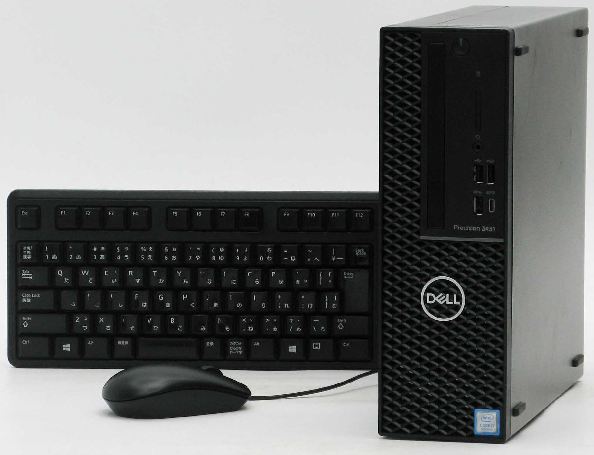 B5-9603/DELL Precision 3431-9700SF Core i7 ��9���� SSD Quadro P1000 Type-C USB Windows11 ��� �ǥ����ȥå� �ѥ�����
