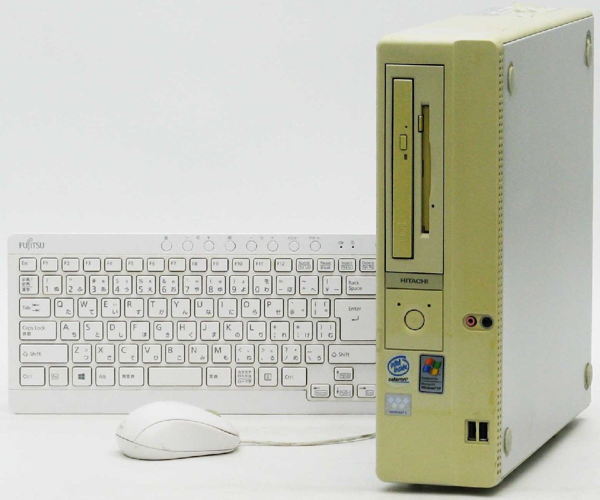 B5-9749/HITACHI FLORA PC8DG4-X41511600 Celeron CD-ROM �ե��åԡ� WindowsXP �ǥ����ȥå� �ѥ�����