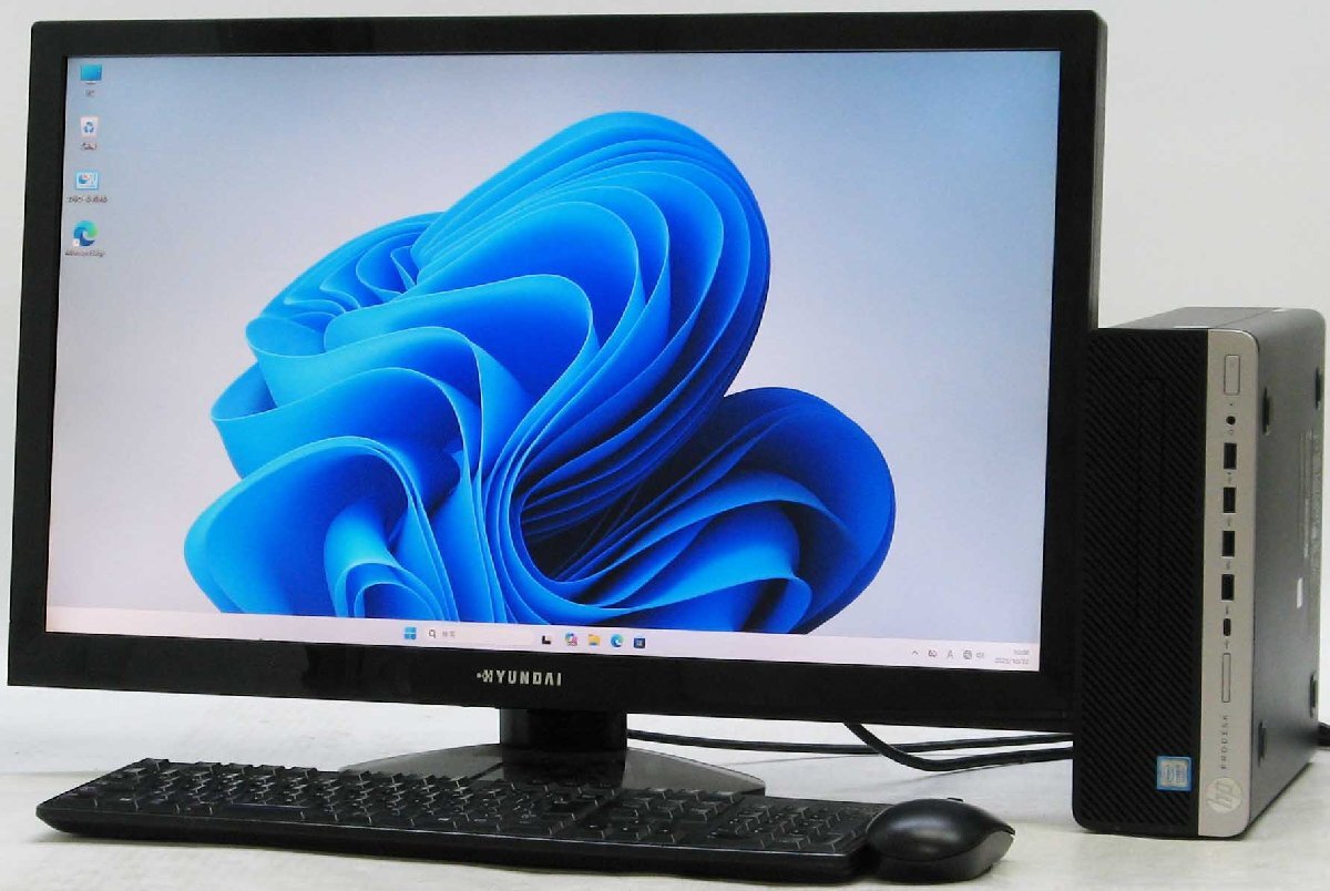 B5-9284/HP Prodesk 600 G5 SFF-9500 Core i5 ��9���� SSD 27����� �վ����å� Windows 11 ��� �ǥ����ȥå� �ѥ�����