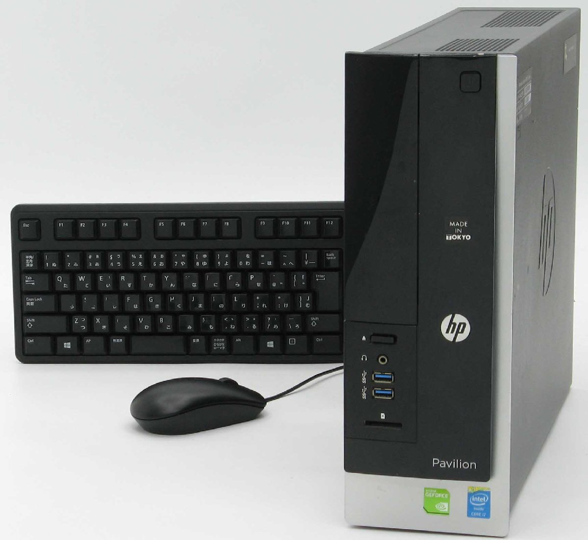 B5-9338/HP Pavilion Slimline 400-320jp Core i7 SSD Windows 10 ��� �ǥ����ȥå� �ѥ�����