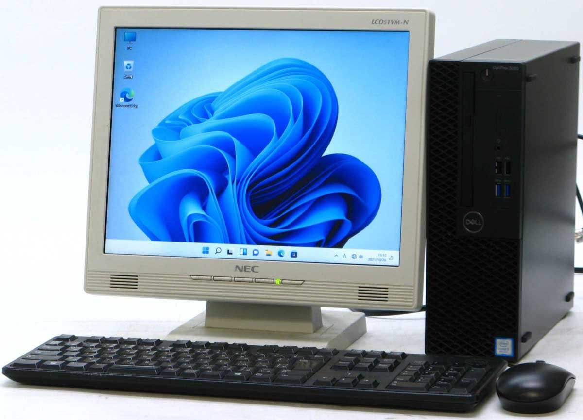 B5-9223/DELL Optiplex 3060-8500SF Core i5 ��8���� SSD 15����� �վ����å� Windows 11 ��� �ǥ����ȥå� �ѥ�����