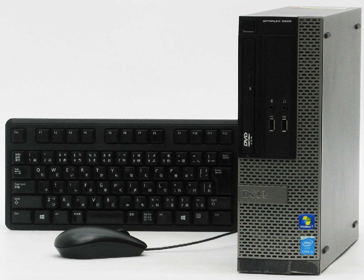 B5-9756/DELL Optiplex 3020-4160SF Corei3-4160 SSD �ꥫ�Х꡼�ǥ������դ�  Windows 7 ��� �ǥ����ȥå� �ѥ�����
