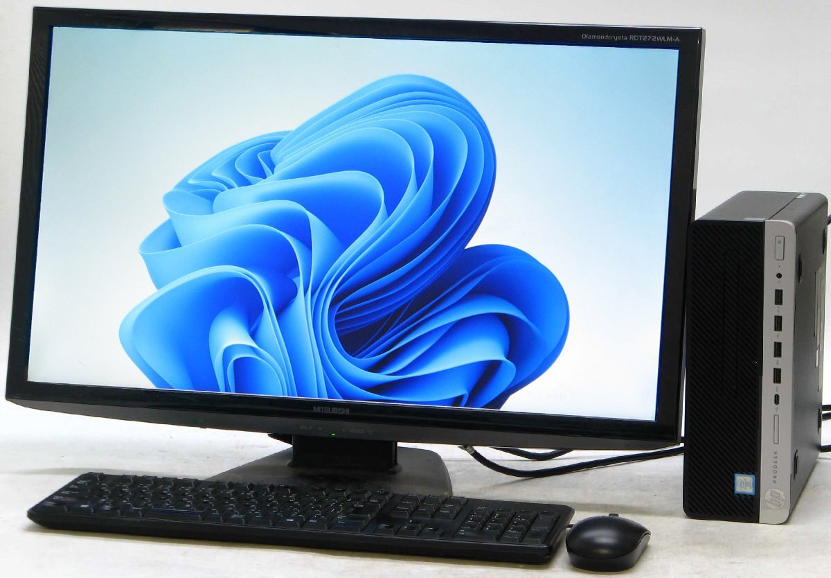B5-9049/HP ProDesk 600 G4 SFF-8700 Core i7 8 SSD Radeon R7 430 27 վå Windows 11  ǥȥå ѥ